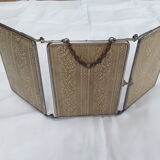 Miroir de barbier, tryptique - 60x25cm
