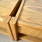 Minimalist vintage bedside tables