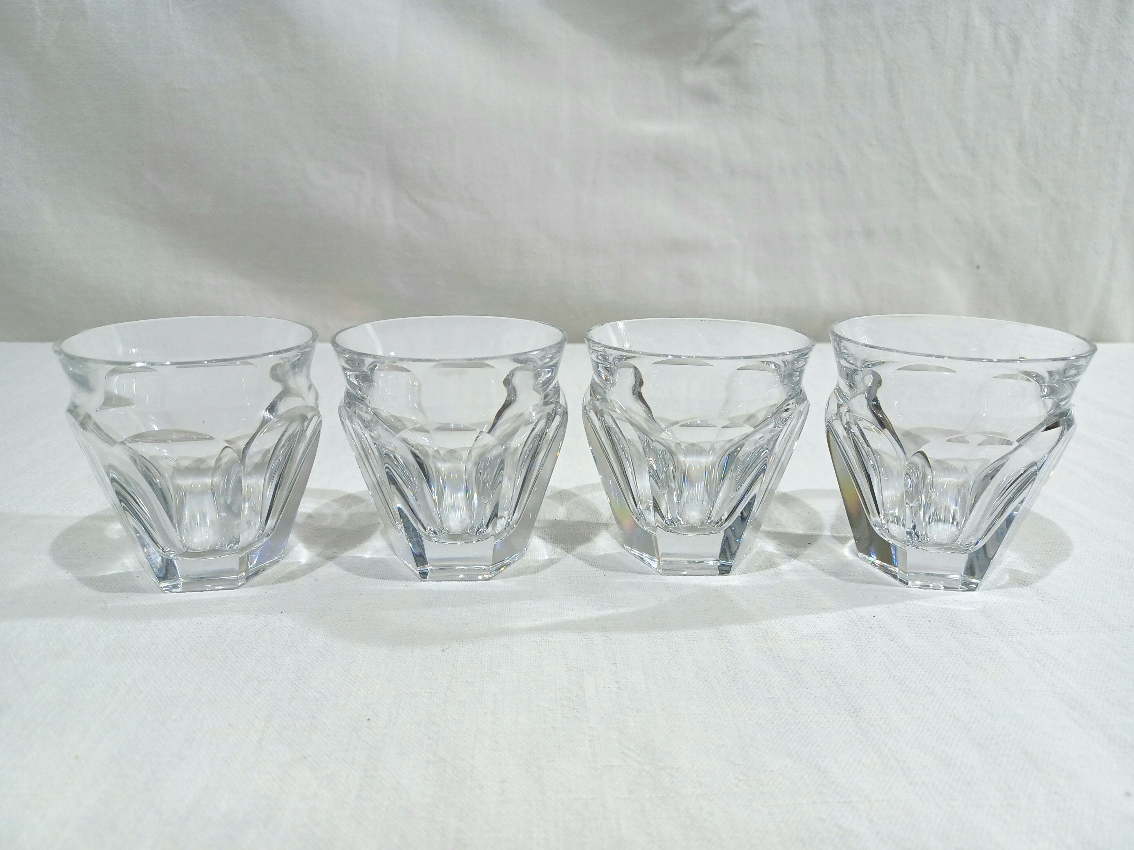 Set of 4 shot cups Baccarat