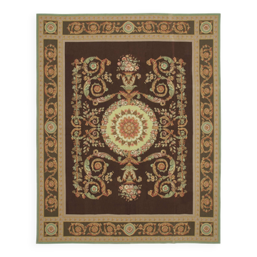 Handmade Vintage Flatweave Needlepoint Kilim 244 cm x 304 cm
