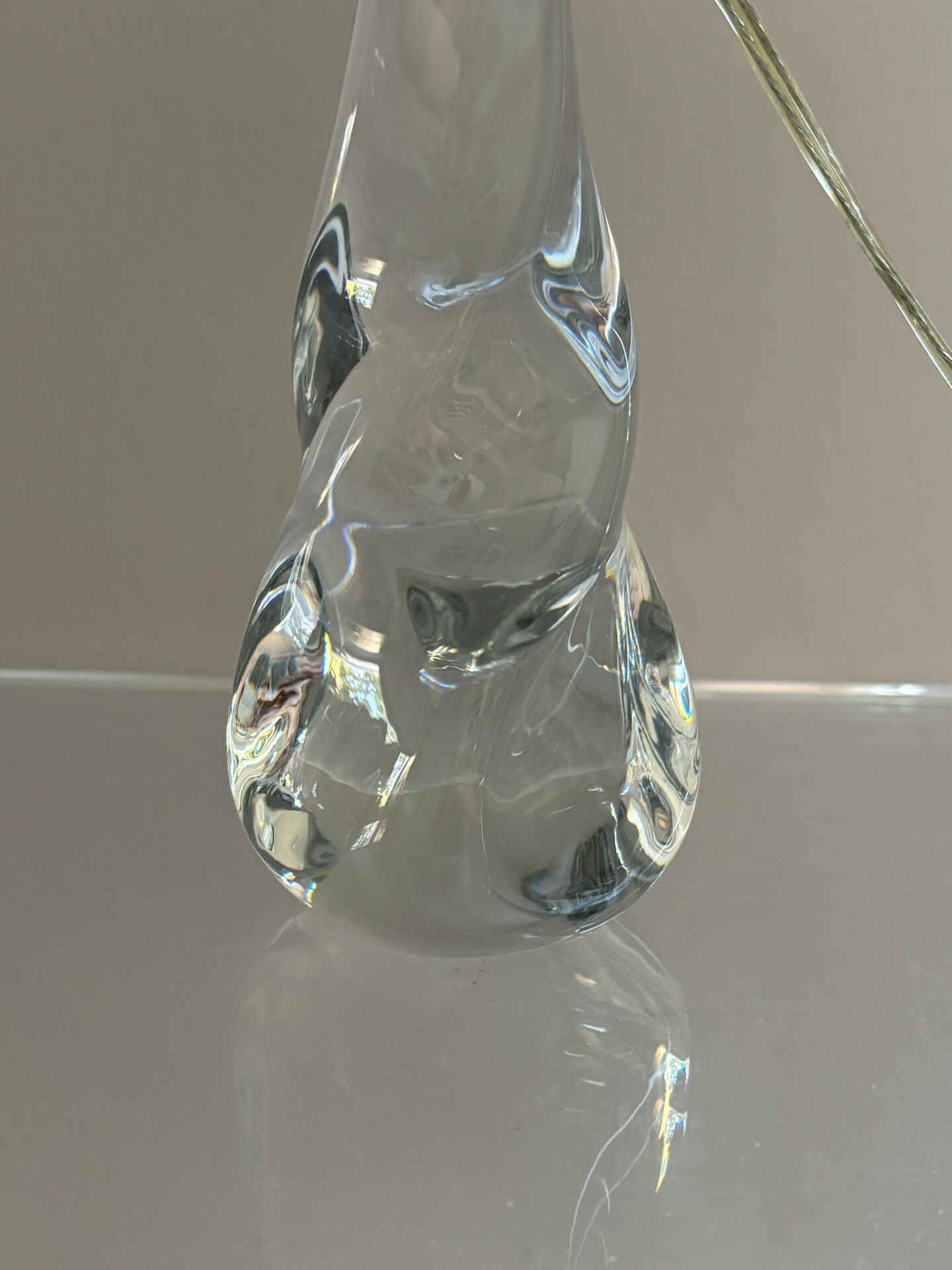Crystal lamp Schneider France