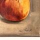 Still Life with Apples circa 1930, oil painting on canvas