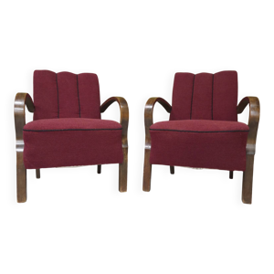 Paire de fauteuils Art