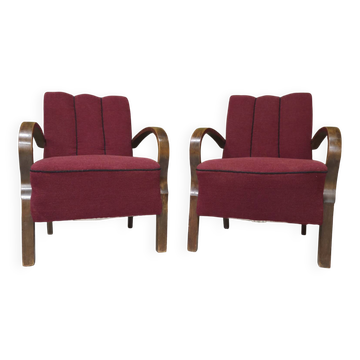 Pair of Art Deco armchairs 1930