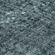 Hand-knotted oriental overdyed 298 cm x 365 cm black wool carpet