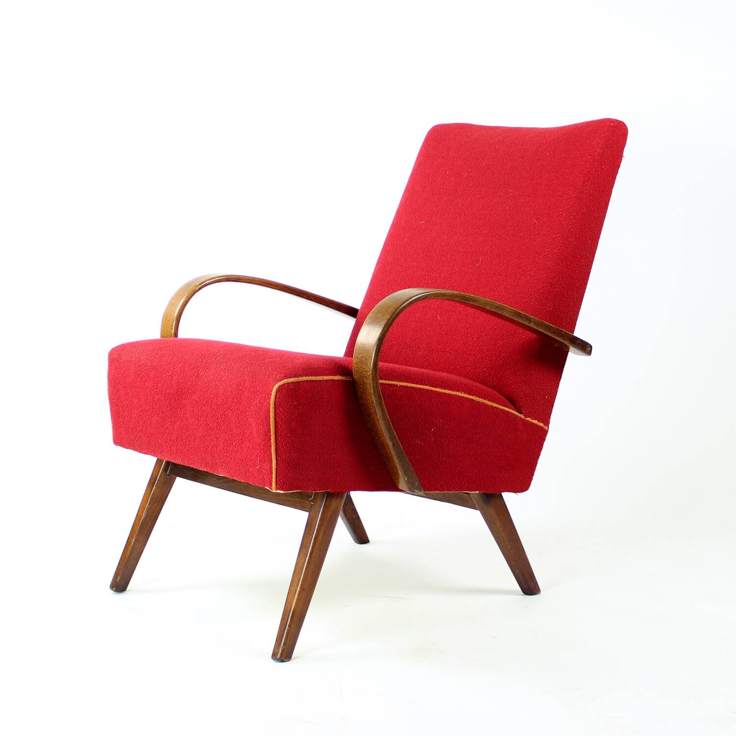 Fauteuil Mid-Century par Ton, Tchécoslovaquie, années 1960