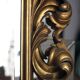 Miroir doré sculpté exceptionnel 92x128 bois