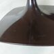 Round coffee table vintage tulip foot