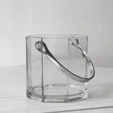 Seau à glace en verre épais Octime.