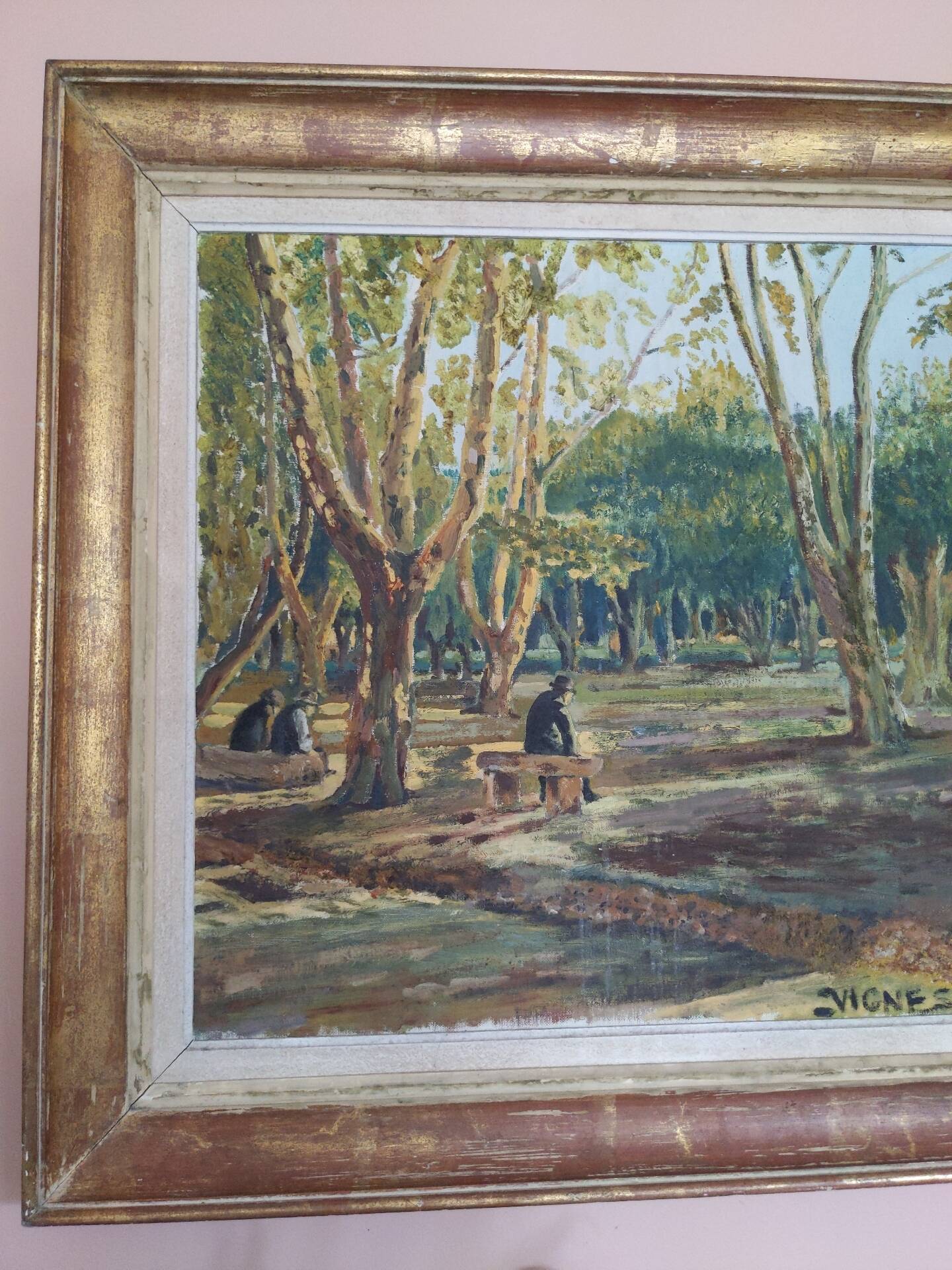 Ancient landscape painting