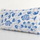 Vintage embroidered cushion cover 46x86 cm