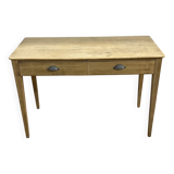 Solid wood airbrushed entrance console