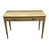 Solid wood airbrushed entrance console