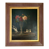 Still life, oil on canvas, signed