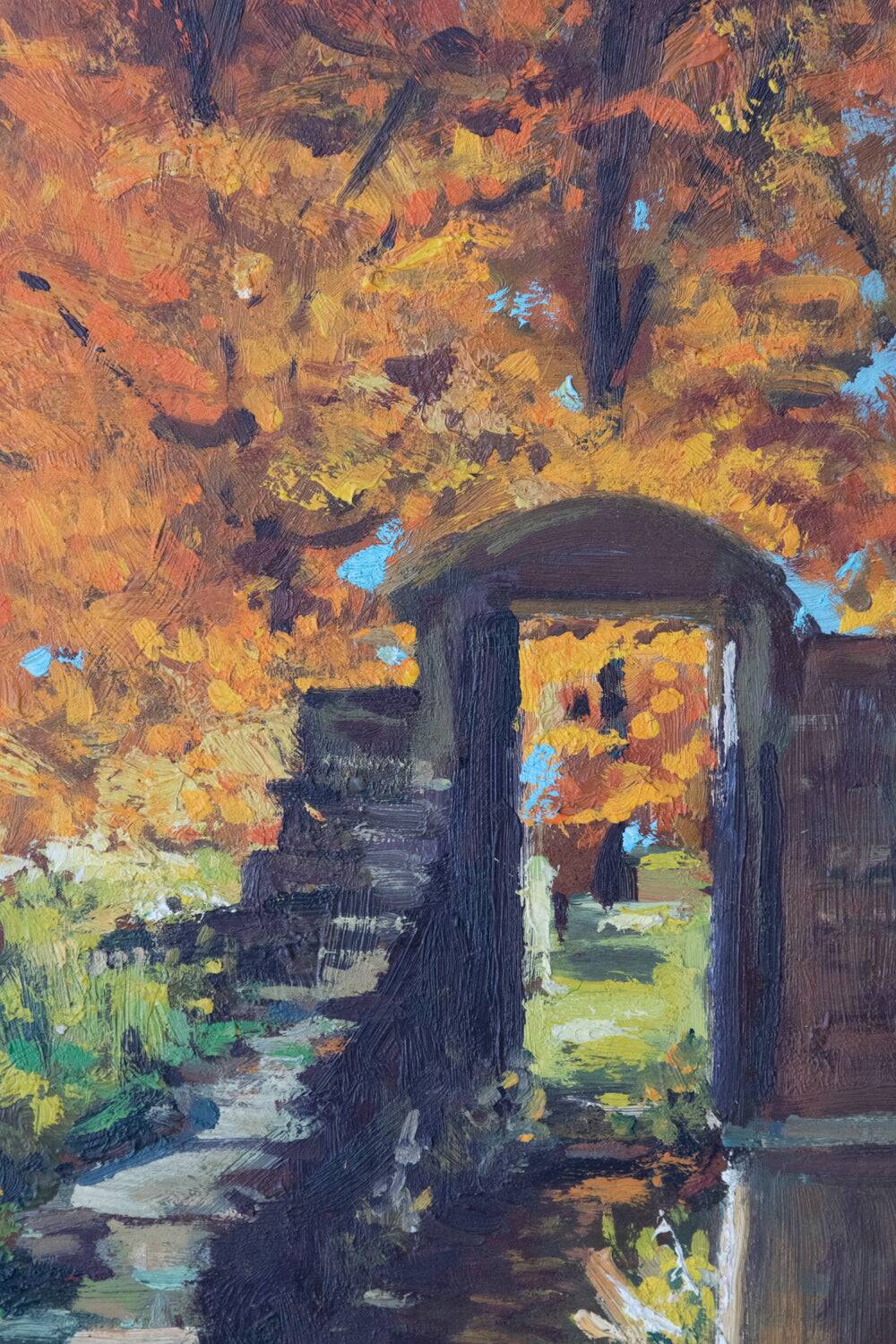 A Sunny Autumn Day - The secret garden