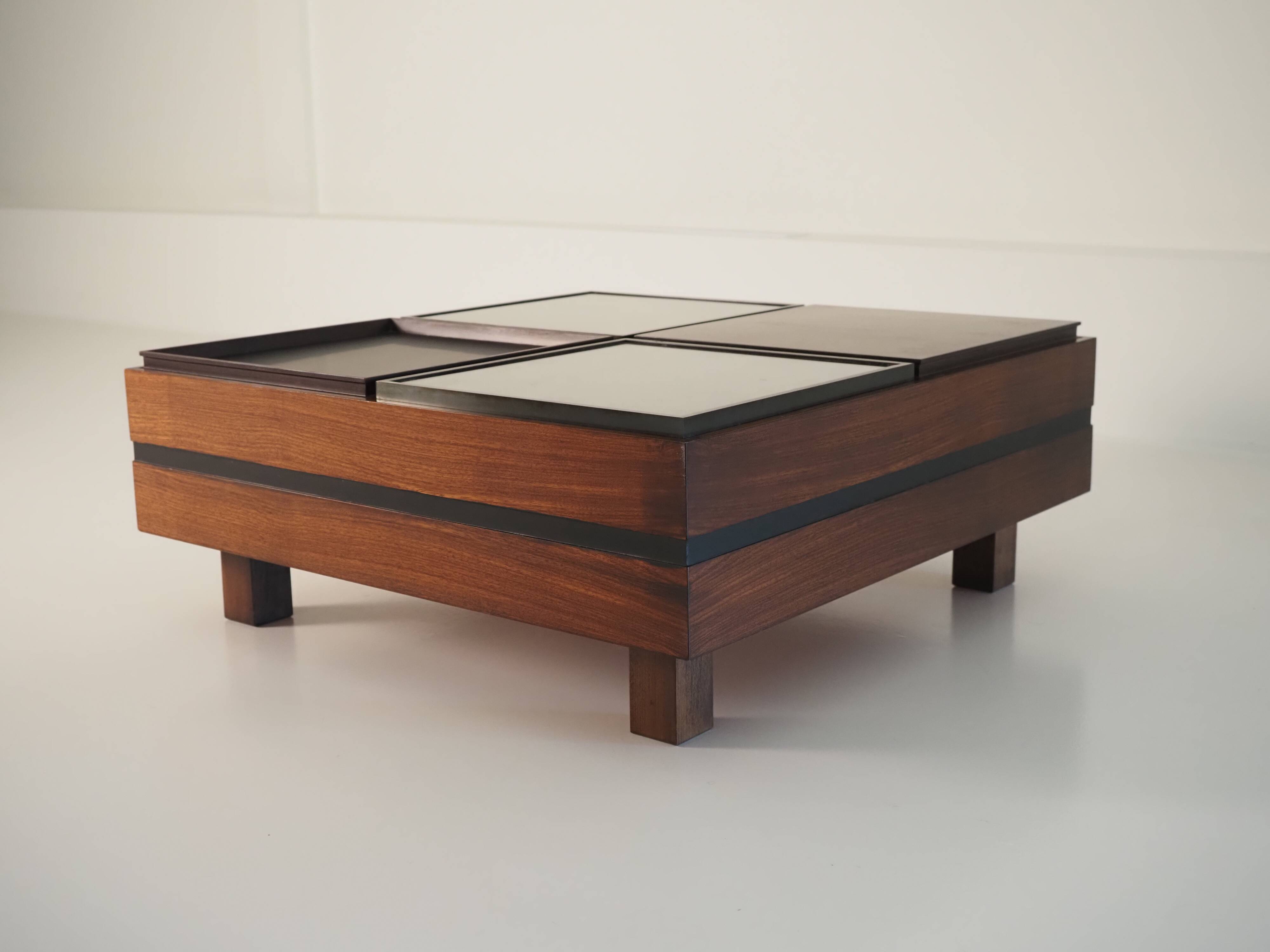 Table basse Carlo Hauner pour Forma, Brésil 1961