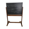Tableau d'école en bois ancien