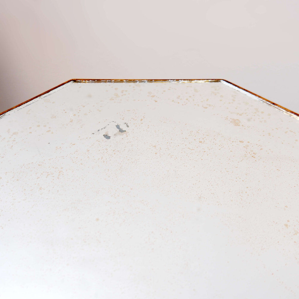Table piédestal octogonale art déco française - années 1930