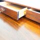 Modern mid-century wooden desk by Gianfranco Frattini for Bernini