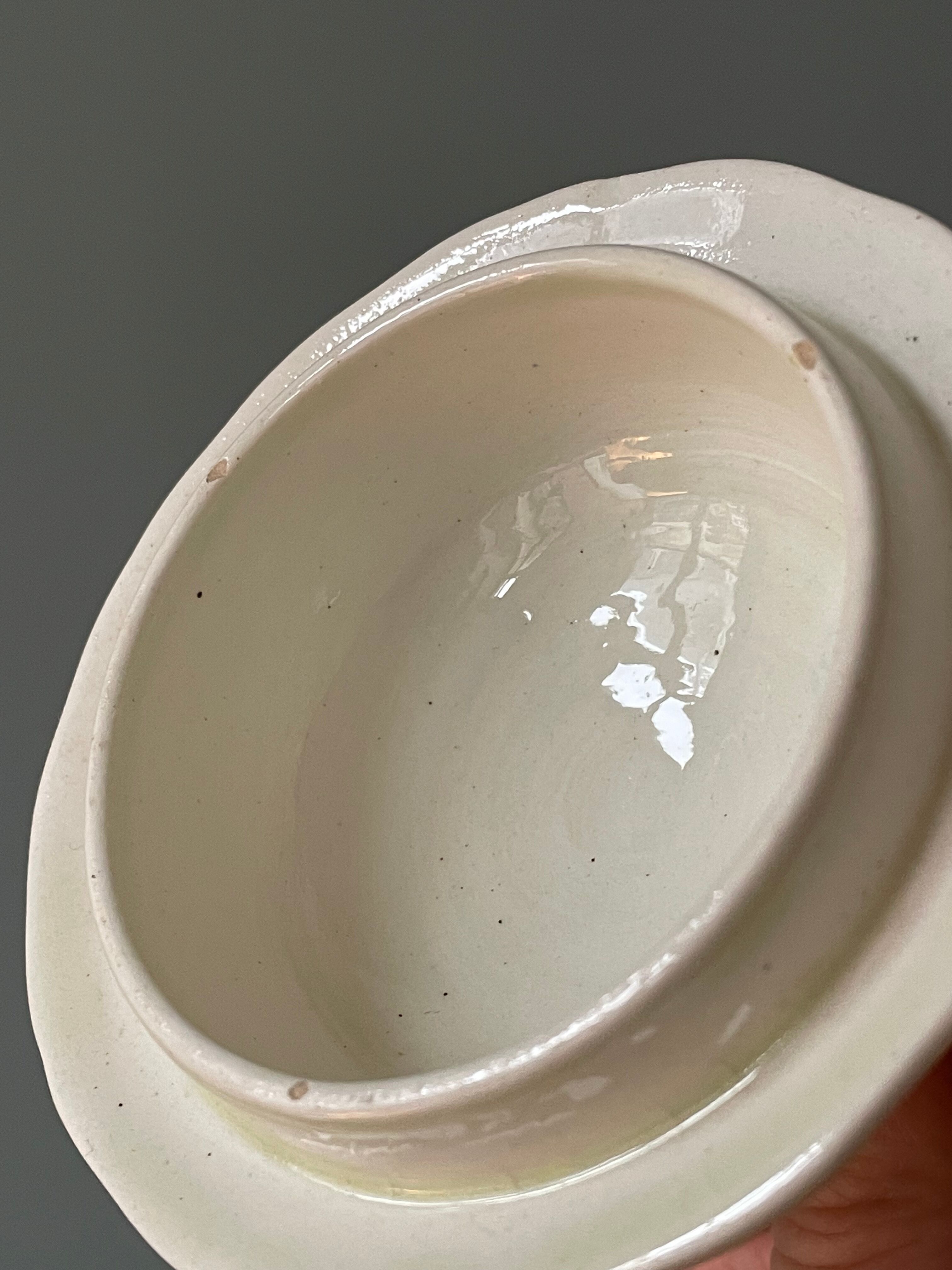 Coffee service Émile Bourgeois Grand Dépôt, décor Rouen XIXth