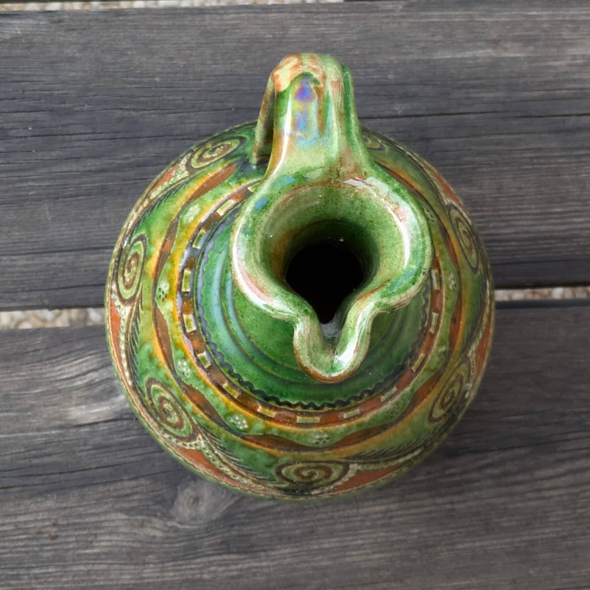 Large jug / Terracotta pitcher signed - Alfar TITO - UBEDA