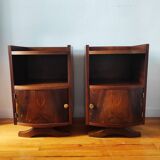 Pair of Art Deco bedside tables