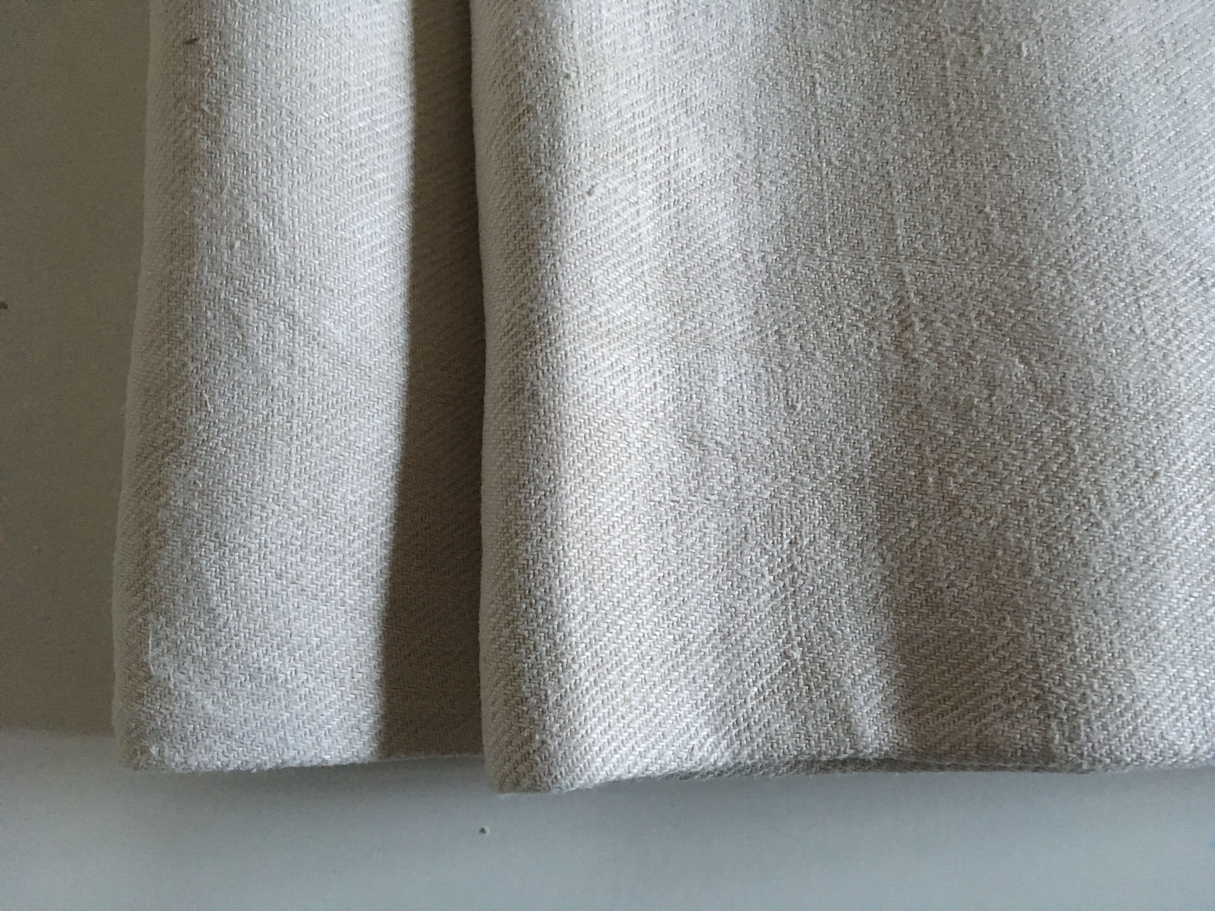19th farm linen pig cloth