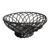 silver-plated metal basket vintage