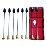 Mazagran or cocktail spoons