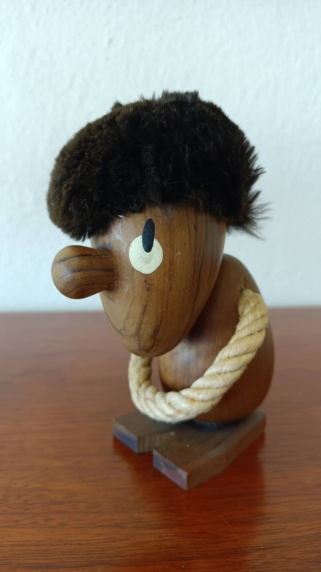 Teak figurines