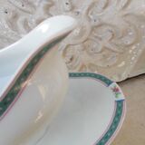 Saucière Limoges The Porcelain of the Unicorn Imperial China