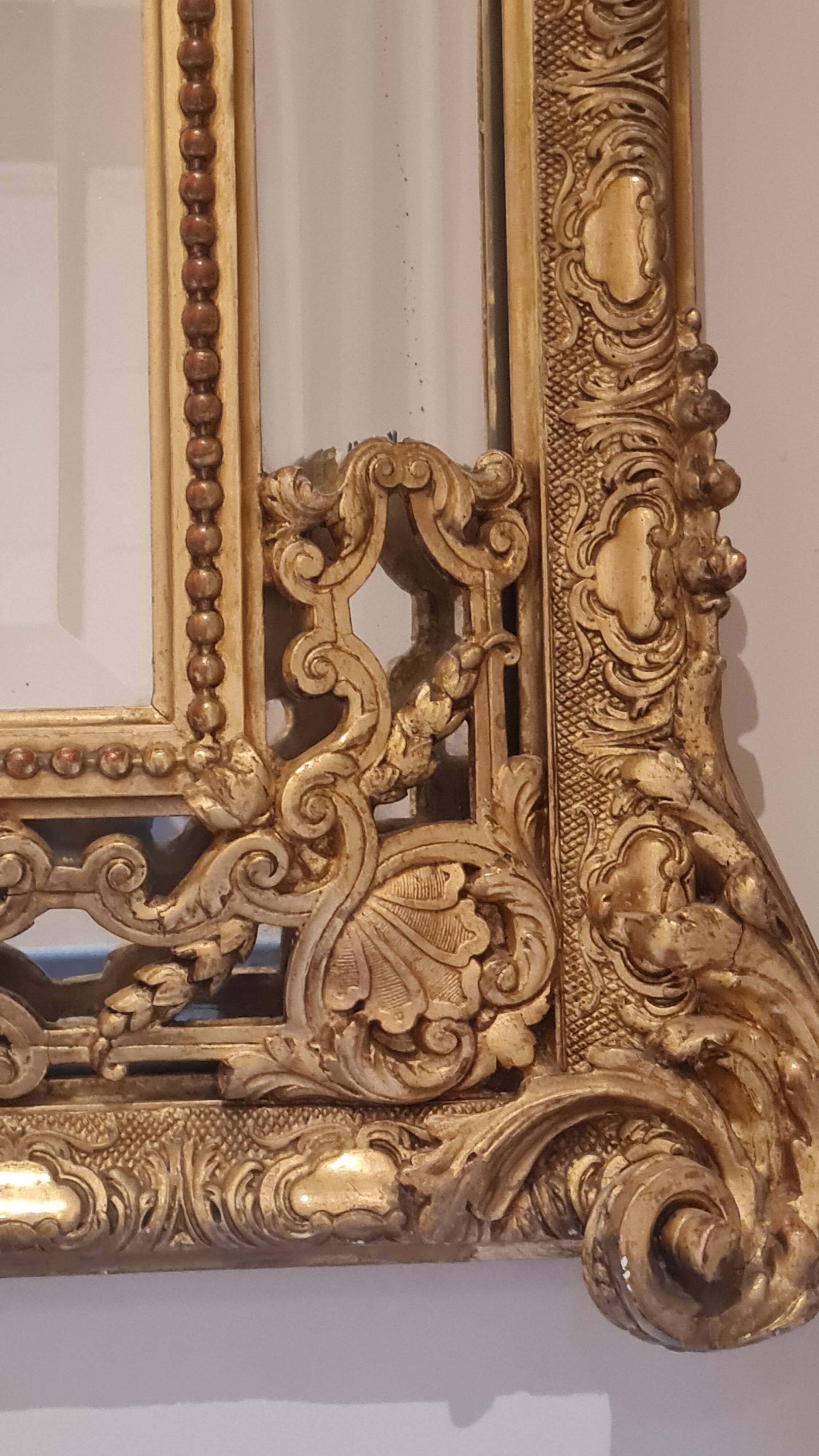 Antique mirror