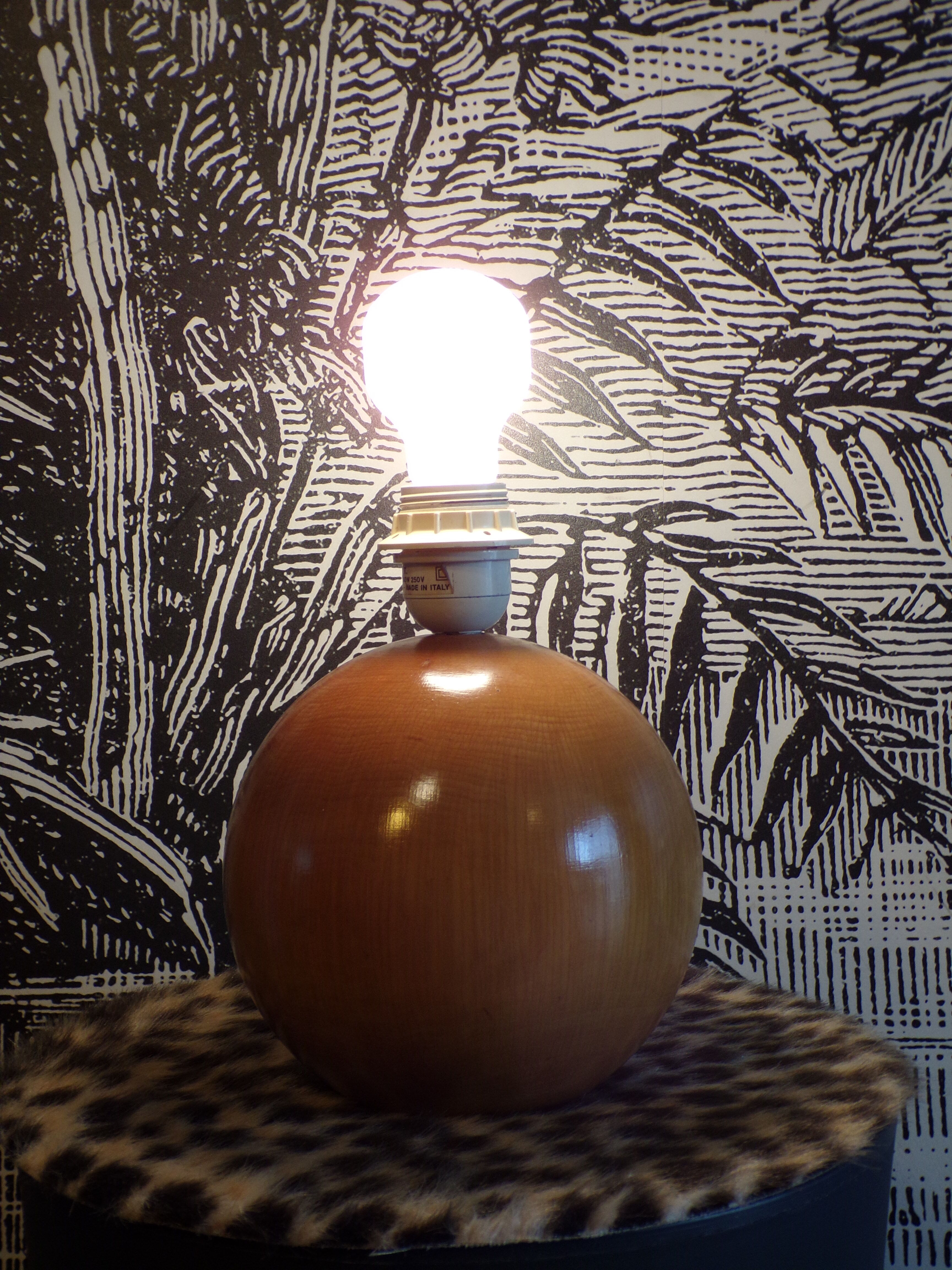 Lamp foot IMT wooden ball