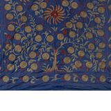 Hand knotted rug, vintage Turkish rug 100x194 cm