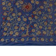 Hand knotted rug, vintage Turkish rug 100x194 cm