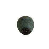 Vase terre cuite bleue