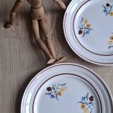 Set of 6 St Amand Christiane Céramon plates