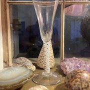 Verre twist fin XVIIIe siècle