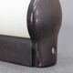 Czechoslovak Art Deco Bakelite Tubular Wall Light with Milk Glass, 1940s