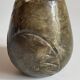 Alabaster stone candle holder made in italy vintage