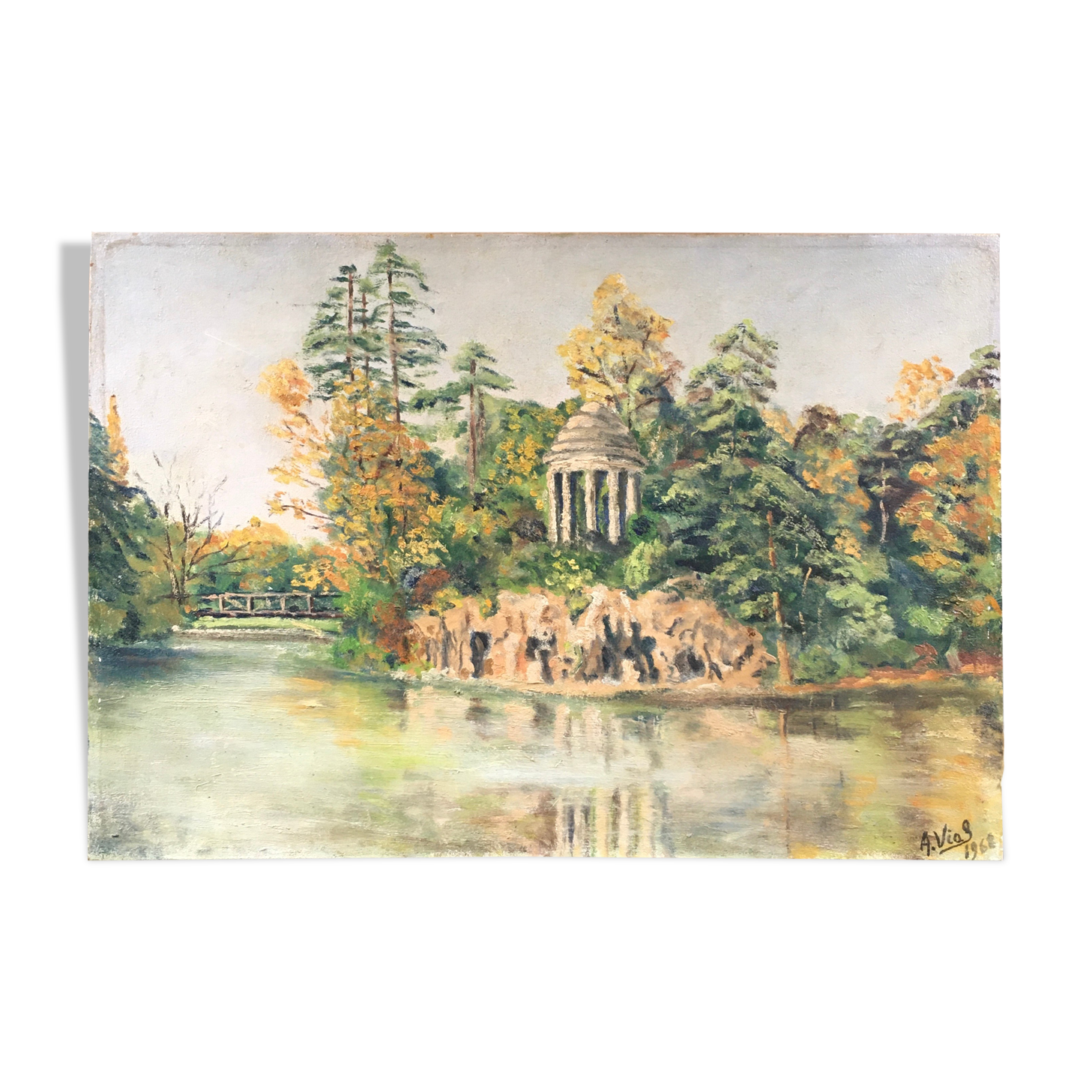 Kiosk board in the park