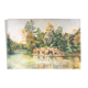 Tableau  kiosque dans le parc