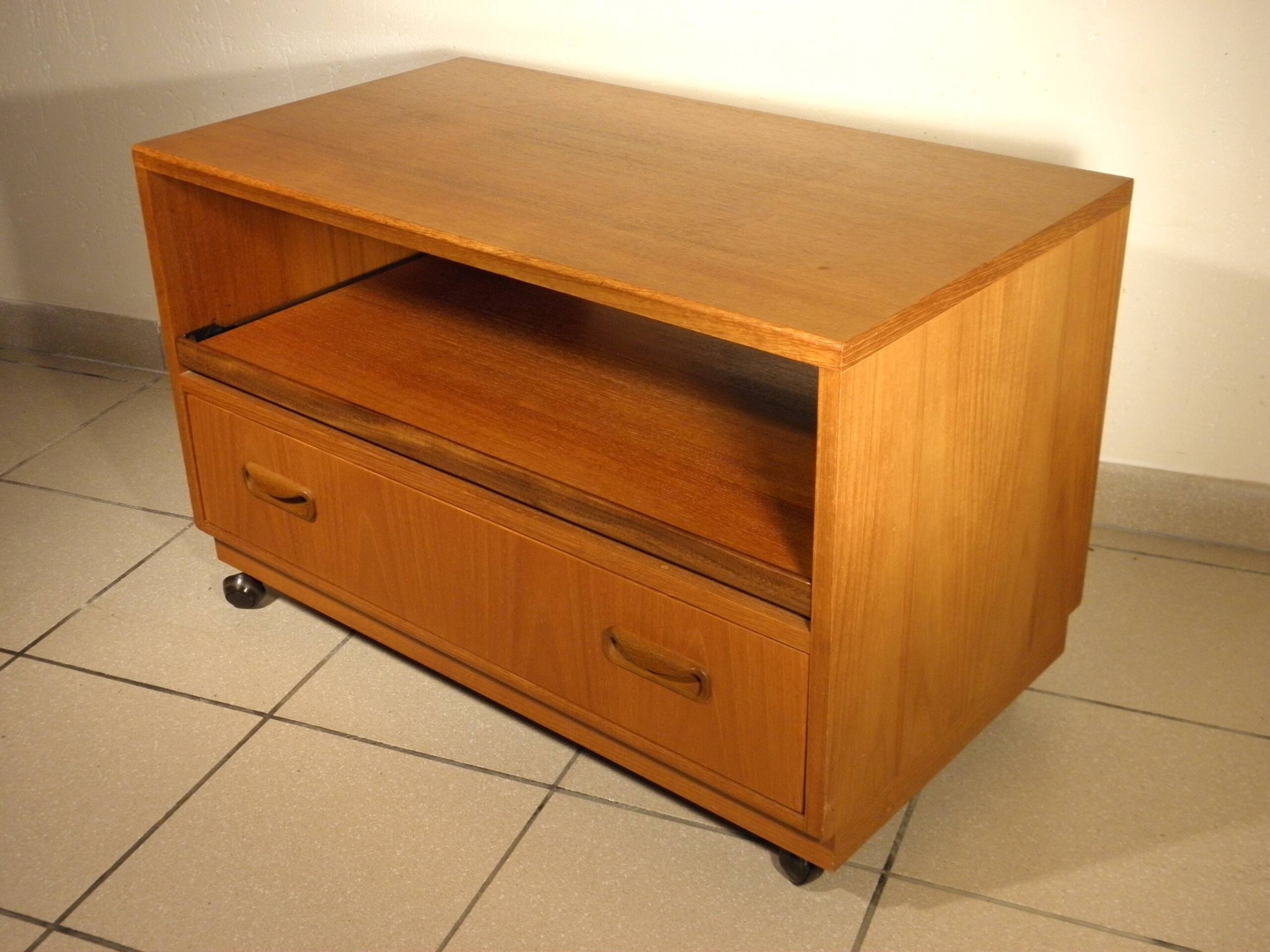 G-Plan teak TV cabinet from the 60s