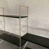 Set 2 shelves vintage thong 6 trays