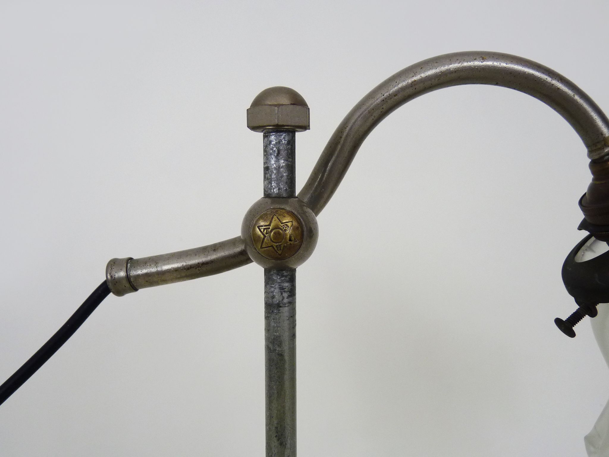 Articulated desk lamp, swan neck United SGDG art deco. Year 20 30