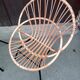 Pair of shell armchairs