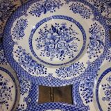 Set of 1à English porcelain plates