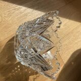 Bohemian crystal fruit bowl