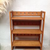 Folding bookseller's shelf bookcase