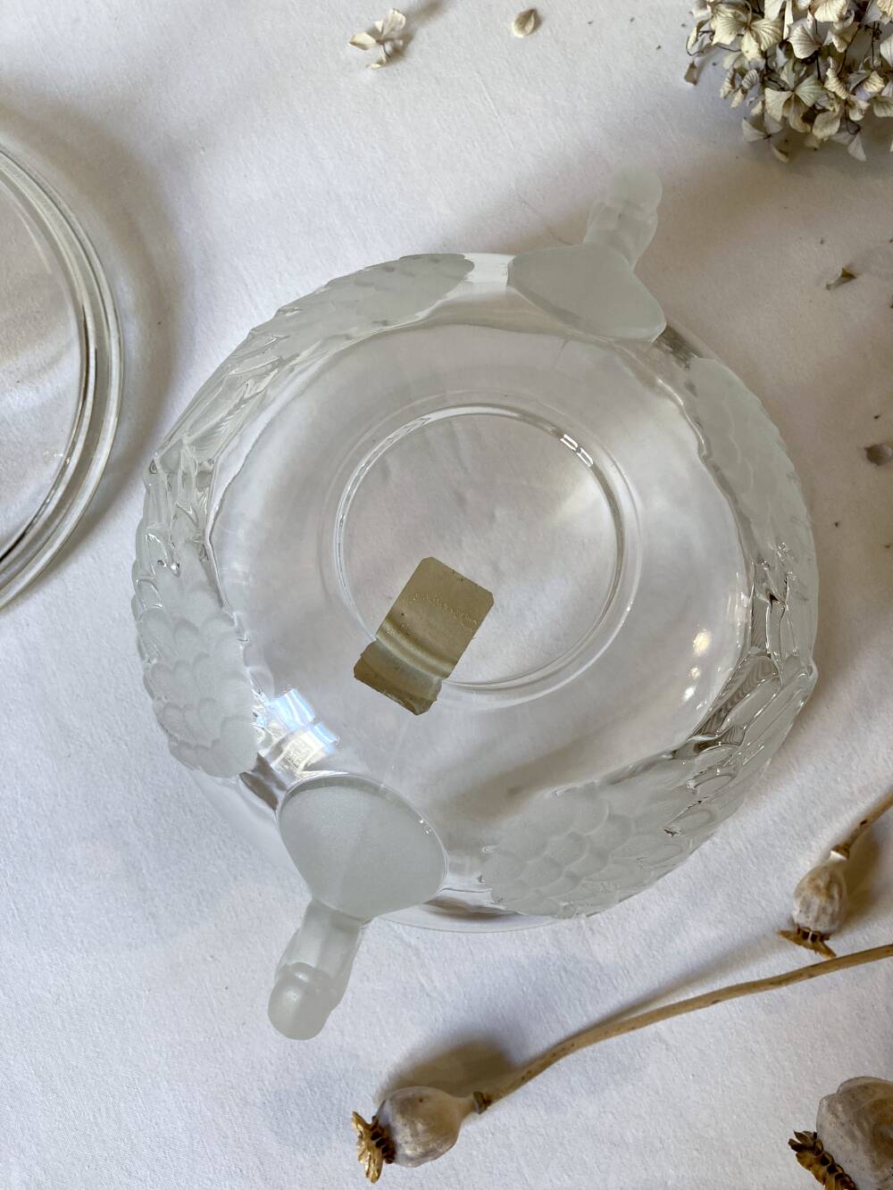 Crystal soup tureen Walther Glas Germany, 1970s-1980s